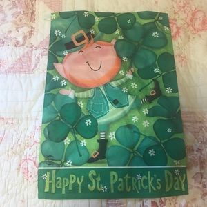 NWOT St Patrick’s Day Garden Flag